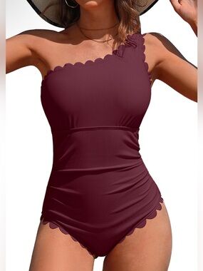 Charmo One Shoulder 1-Piece Swimsuits Women Tummy Control Bathing Suit 2026
Ribb